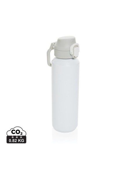 Botella deportiva Via RCS Resteel con tapa bloqueable 600ML