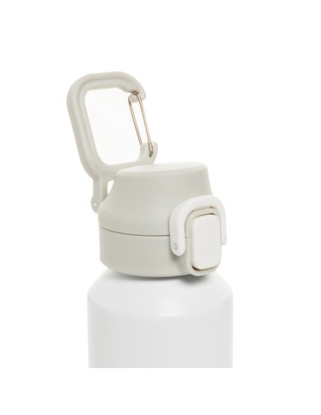 Botella deportiva Via RCS Resteel con tapa bloqueable 600ML