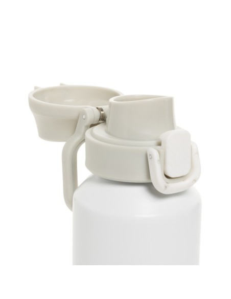 Botella deportiva Via RCS Resteel con tapa bloqueable 600ML