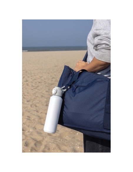 Botella deportiva Via RCS Resteel con tapa bloqueable 600ML