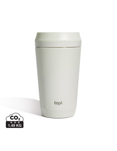 Taza Topl To Go de acero reciclado con tapa...