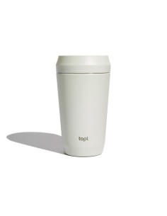 Taza Topl To Go de acero reciclado con tapa patentada 360 2