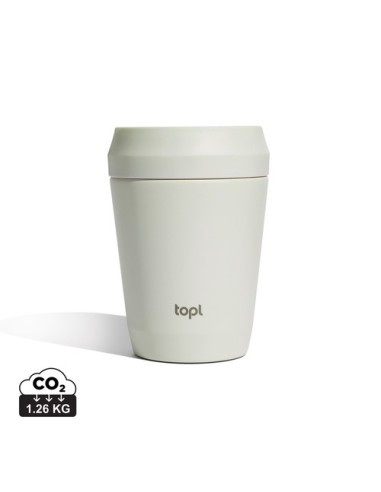 Taza Topl To Go de acero reciclado con tapa...