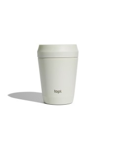Taza Topl To Go de acero reciclado con tapa patentada 360 2