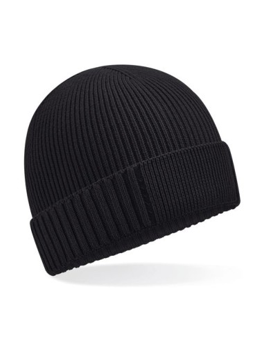 Gorro de algodón orgánico con parche técnico