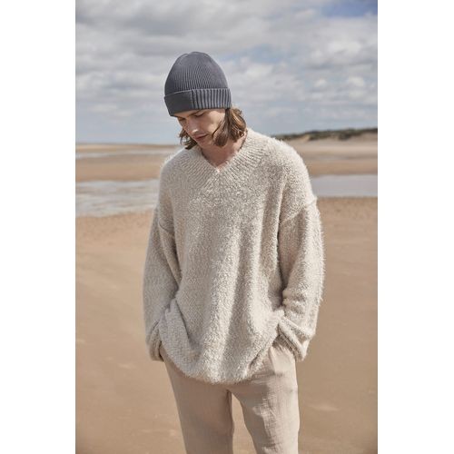 Gorro de algodón orgánico con parche...