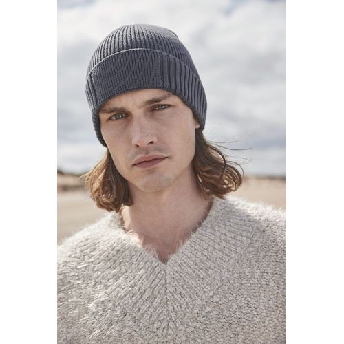 Gorro de algodón orgánico con parche...