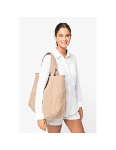 Bolsa de compras de yute