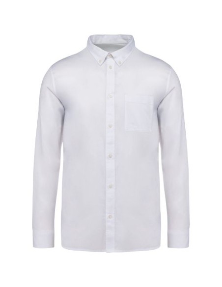 Camisa ecorresponsable de Lyocell y efecto lavado hombre