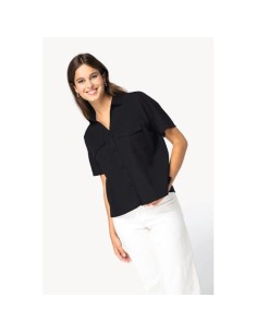 Camisa ecorresponsable oversize de Lyocell mujer