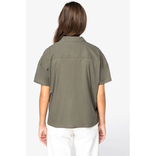Camisa ecorresponsable oversize de...