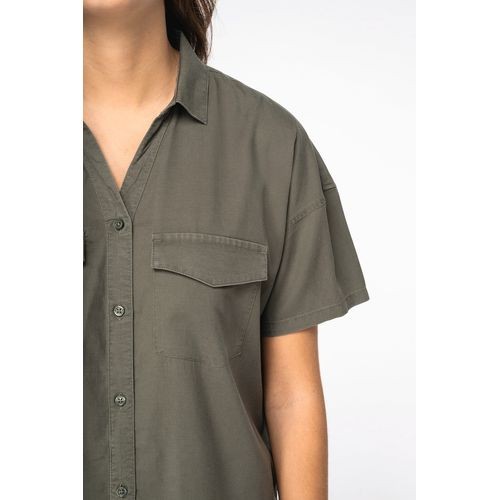Camisa ecorresponsable oversize de...