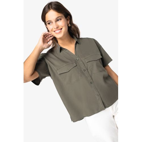 Camisa ecorresponsable oversize de...