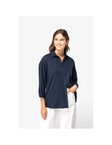 Camisa ecorresponsable de Lyocell mujer