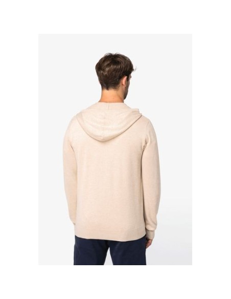 Jersey ecorresponsable con capucha de lyocell hombre