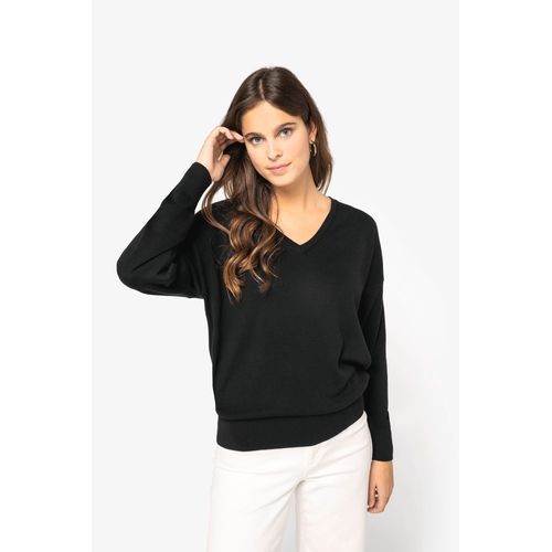 Jersey ecorresponsable cuello de pico...