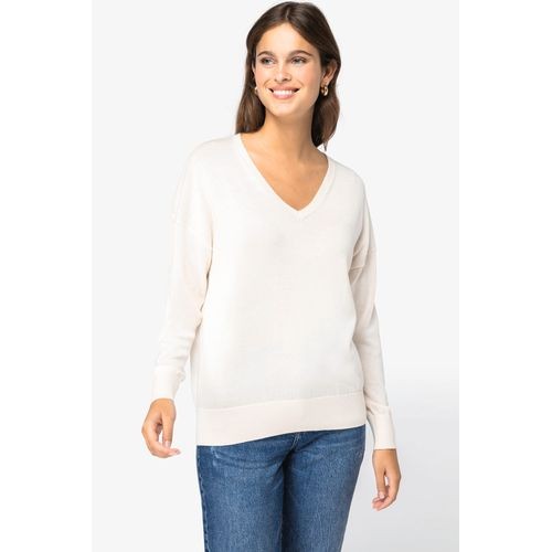 Jersey ecorresponsable cuello de pico...