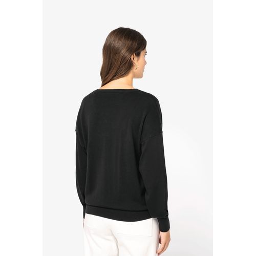 Jersey ecorresponsable cuello de pico...