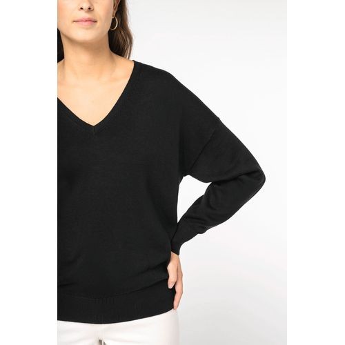 Jersey ecorresponsable cuello de pico...