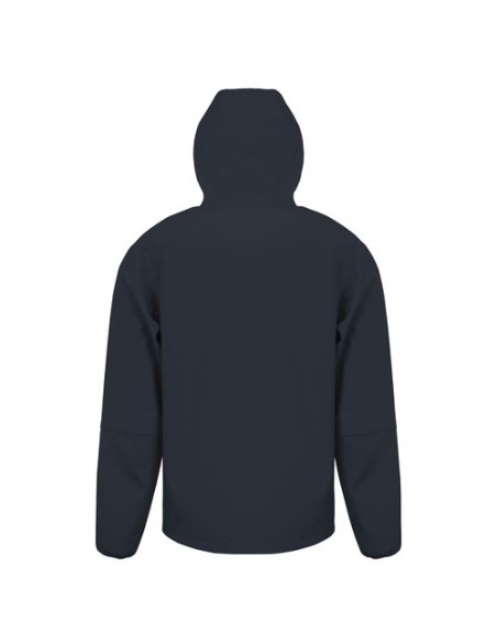 Chaqueta softshell 3 capas reciclada con capucha unisex