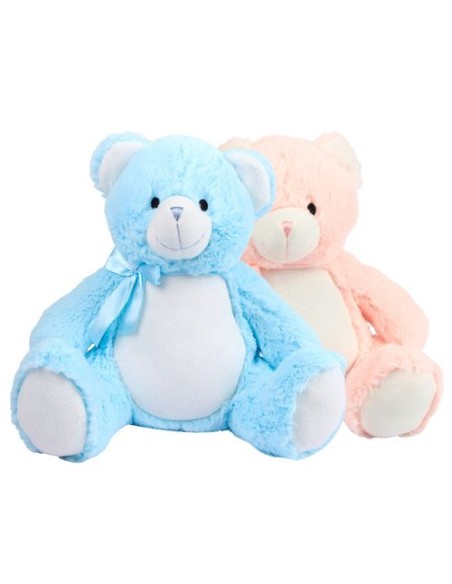 Oso de peluche con cremallera