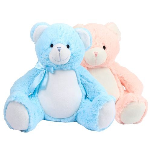 Oso de peluche con cremallera