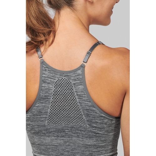 Sujetador deportivo ajustable sin...