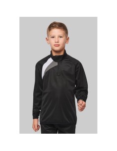 Sudadera de entrenamiento 14 cremallera niños