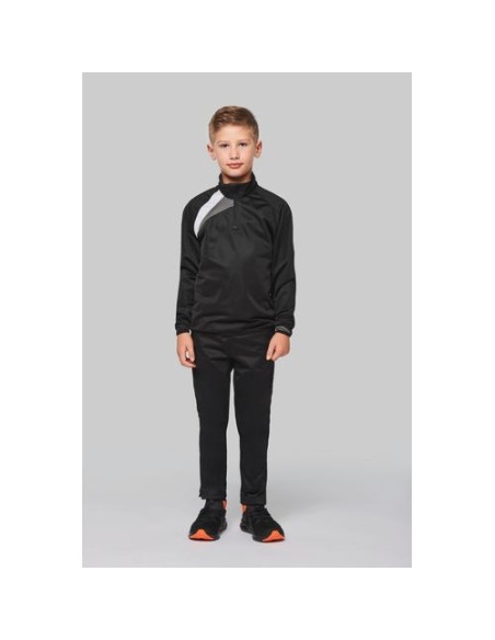 Sudadera de entrenamiento 14 cremallera niños