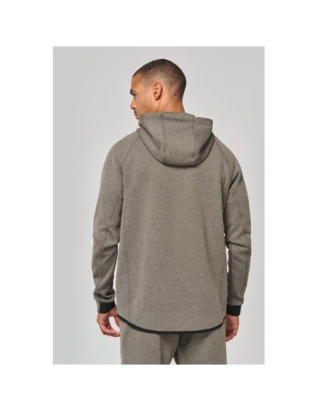 Chaqueta de chándal performance con capucha hombre