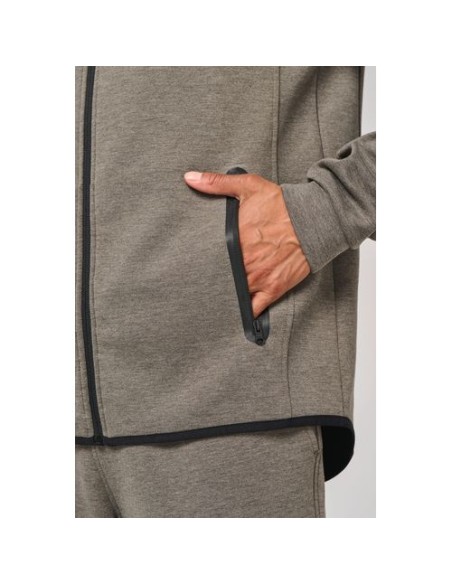 Chaqueta de chándal performance con capucha hombre
