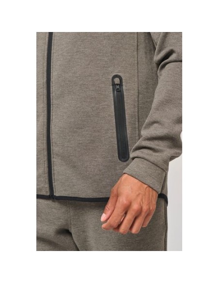 Chaqueta de chándal performance con capucha hombre