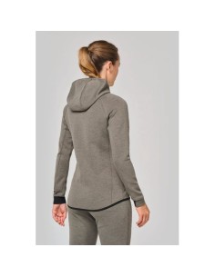 Chaqueta de chándal performance con capucha mujer 2