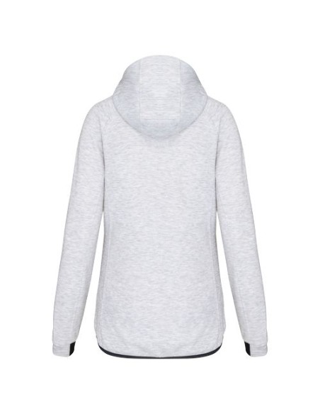 Chaqueta de chándal performance con capucha mujer