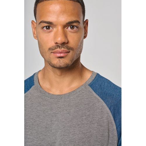 Camiseta bicolor triblend de deporte...