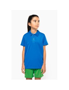 Polo deportivo manga corta niños