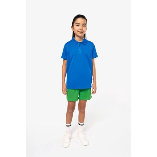 Polo deportivo manga corta niños