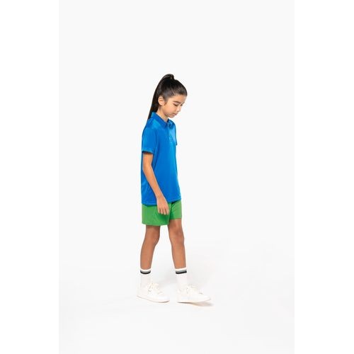 Polo deportivo manga corta niños