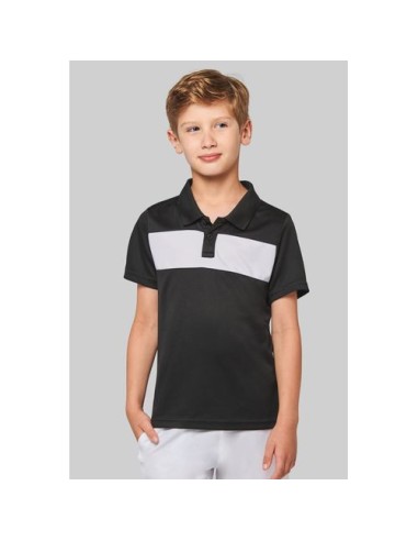 Polo de manga corta niños