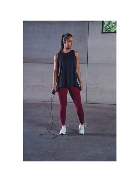 Camiseta espalda abierta sin mangas