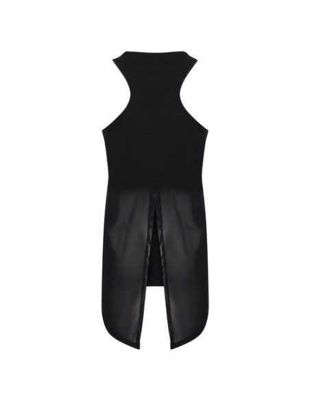 Camiseta espalda abierta sin mangas