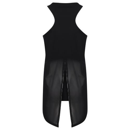 Camiseta espalda abierta sin mangas