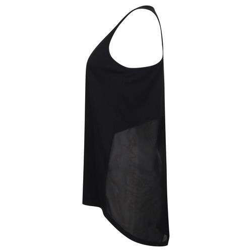 Camiseta espalda abierta sin mangas