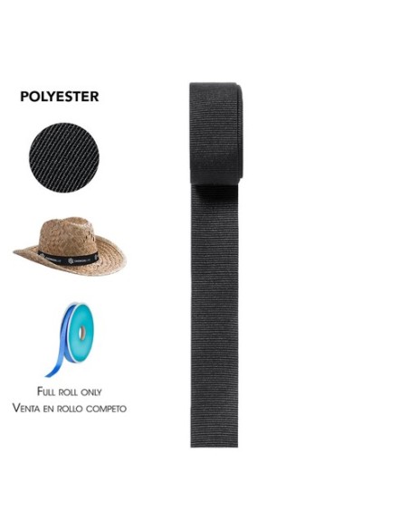 Cinta Sombrero Polyester