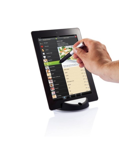 Stand Chef para tablet con bolígrafo táctil