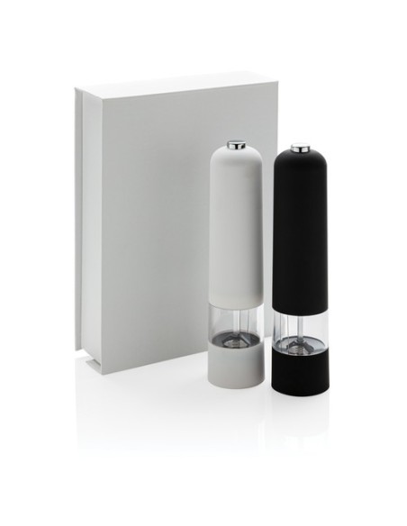 Set molinillos eléctricos sal y pimineta