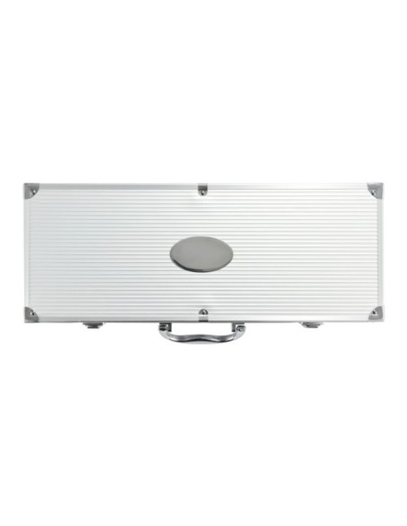 Set Barbacoa 12 piezas en caja de aluminio