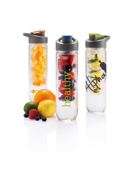 Botella de agua con infusor