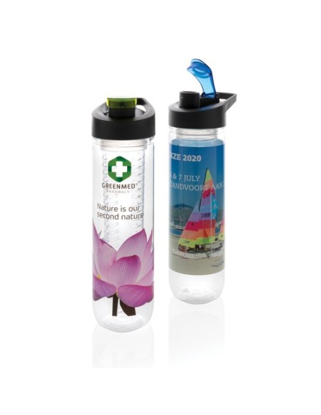 Botella de agua con infusor