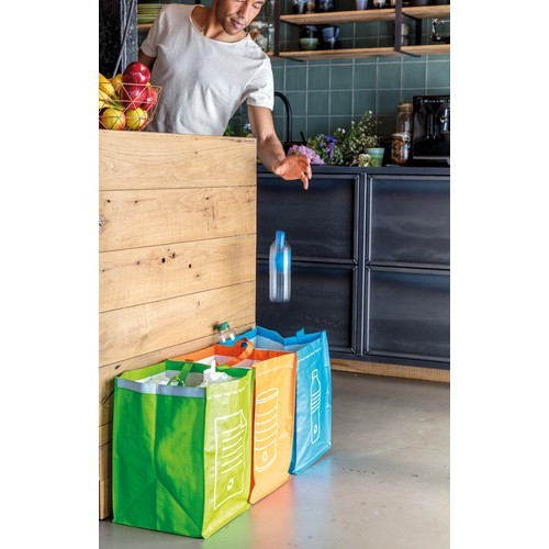 Papelera reciclaje 3 piezas